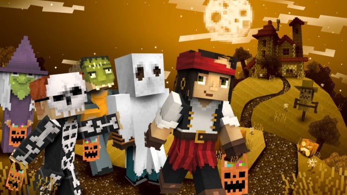 Monday - Minecraft Coding (Happy Halloween)